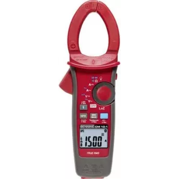 Pinça amperimétrica Benning CM 10-1 digital registador de dados CAT IV 600 V visor (contagens): 6000 (044688)