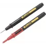 Fluke TwistGuard - ponta de teste - preto - vermelho - CAT II, CAT III, CAT IV - 4 mm - 1,9 cm - 1000 V (3521983)