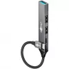Hub USB Goobay Slim 4 portas, USB-C™ para USB-C™/USB-A, USB 3.2 (74459)