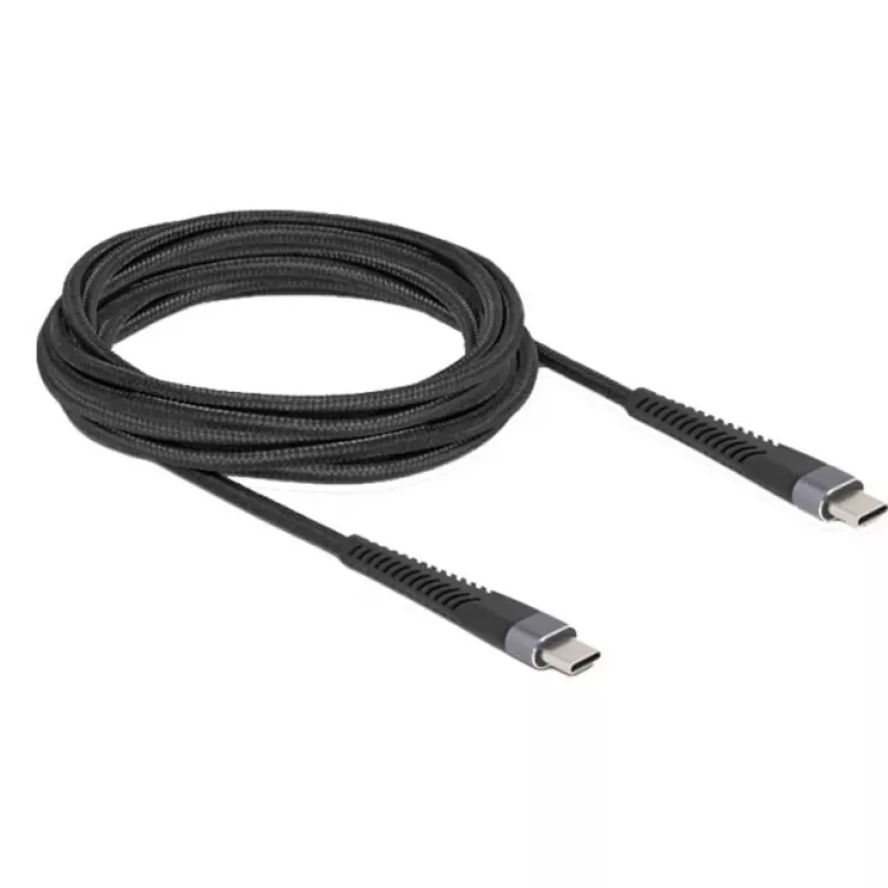 Cabo USB DeLOCK 81126 USB 2.0 3m USB C preto