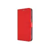 Capa de livro em pele FIXED para Samsung Galaxy A36 5G – vermelha, proteção frontal e traseira, recortes precisos