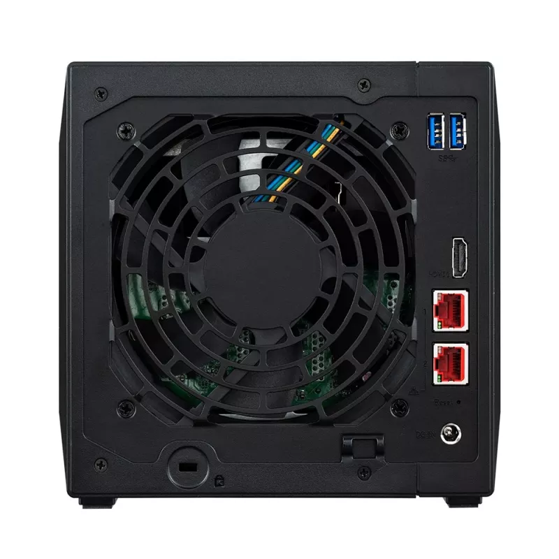 Servidor NAS/armazenamento Asustor AS5404T Intel® Celeron® N5105 4 GB DDR4 0 TB ADM preto