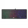 Teclado mecânico Baracuda Seahorse preto SEAHORSE-B durável leve