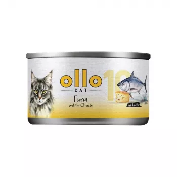 Ollo Atum com Queijo em Caldo Nº 10 70g
