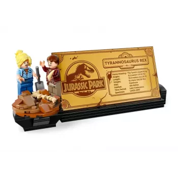 LEGO Esqueletos de dinossauros Tyrannosaurus 76968 conjunto de construção – modelo de esqueleto de T. rex para construir