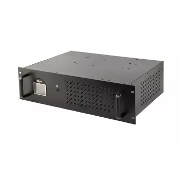 Gembird - UPS Rack 19'' 3,4U 1500VA, 4 saídas IEC 230V, entrada IEC14, RJ11, USB, LCD Line-Interactive 1,5 kVA 900 W 4 tomadas