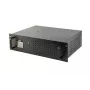 Gembird - UPS Rack 19'' 3,4U 1500VA, 4 saídas IEC 230V, entrada IEC14, RJ11, USB, LCD Line-Interactive 1,5 kVA 900 W 4 tomadas