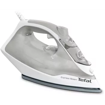 Ferro de engomar a vapor Tefal FV2863E1, 2400 W, vapor contínuo 35 g/min, base antiaderente, vapor vertical