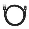 Cabo USB - USB C 3 m fita preto