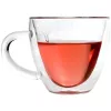 Caneca de amor em forma de coração Extralink Home, vidro de parede dupla resistente ao calor 250ml