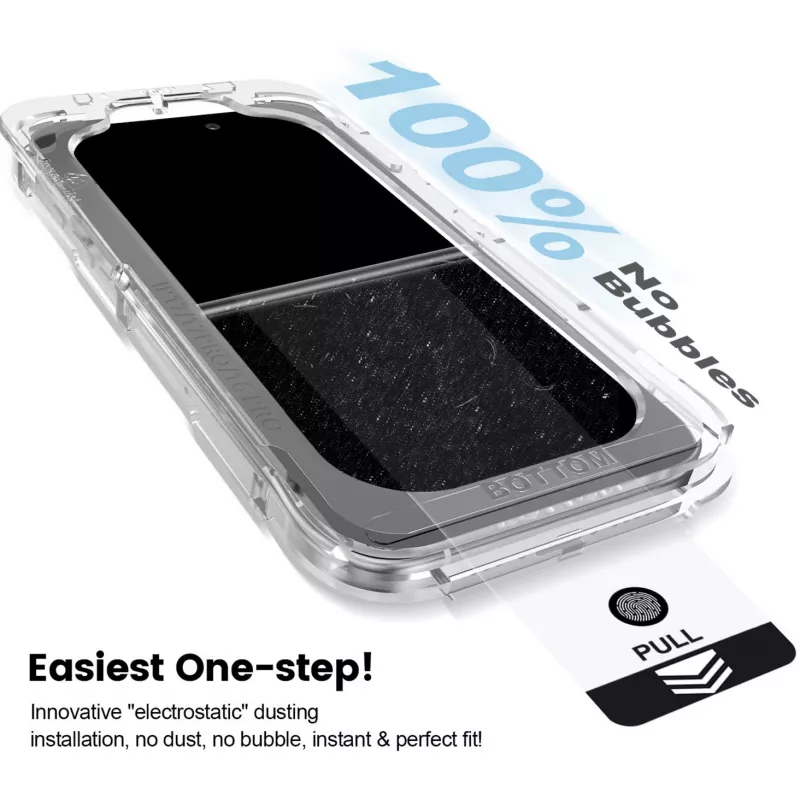 NEVOGLASS, película de proteção de ecrã transparente, iPhone 17 Air, com Easy App