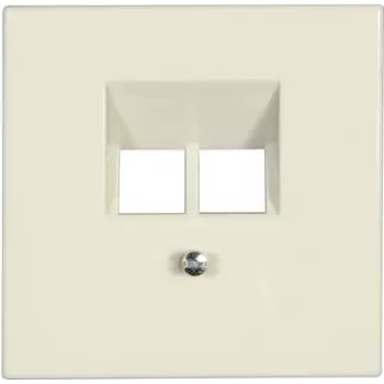 JUNG LS 969-2 UA - marfim - termoplástico - convencional - JUNG - UAE 2 x 8 UPO - UAE 8-8 UPO - UAE 8-8 UPOK6E - UAE 8-8 UPOK6 - MK-POF-2UAE - RJ-45