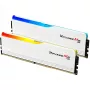 DIMM 32 GB DDR5-6000 (2x 16 GB) Dual-Kit, memória branca, F5-6000J3636F16GX2-RM5RW, Ripjaws M5, INTEL XMP