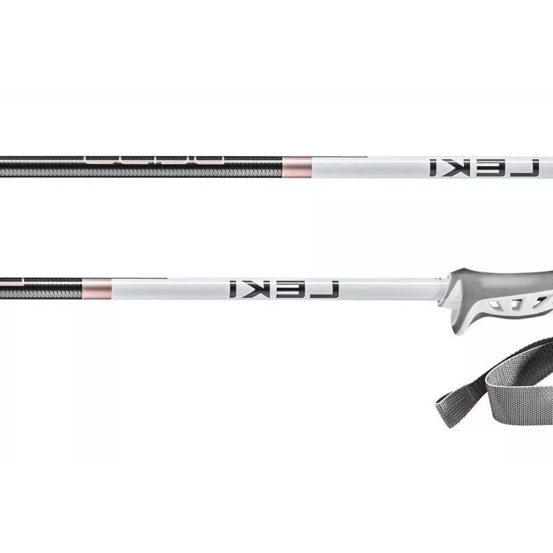 LEKI BLISS bastões cor de ouro rosa 115 cm