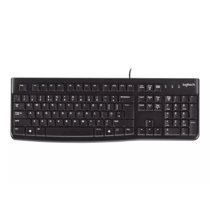 Teclado com fio Logitech K120