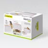 Caixa de pão Maestro MR-1675-BEIGE bege recipiente para guardar pão