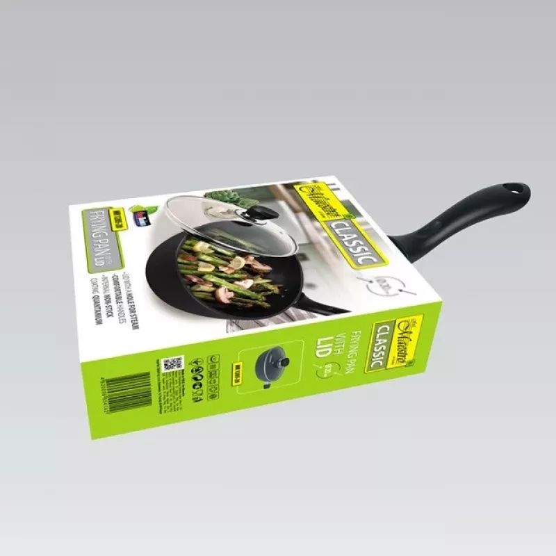 Frigideira Maestro MR-1205-28 com tampa, 28 cm, preta