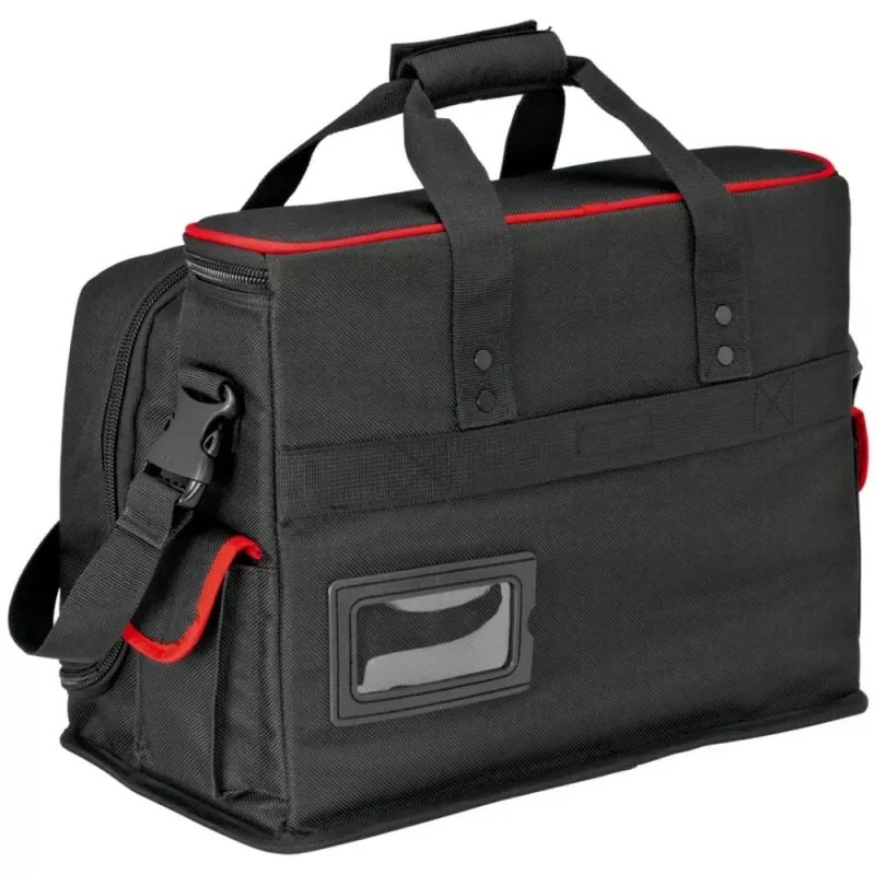 Mala de armazenamento de ferramentas Knipex 00 21 10 LE preta, vermelha poliéster