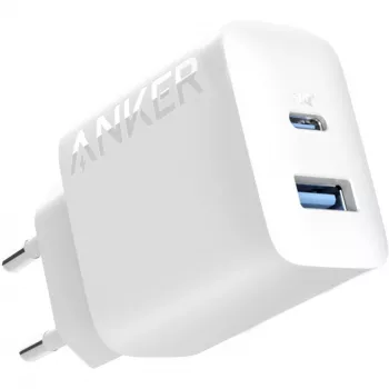Carregador móvel Anker A2348G21 — 20 W USB‑C interior, branco