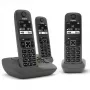 Telefone analógico/DECT Gigaset AE690A com identificação de chamada sem fios 3 telefones