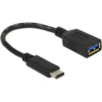 Adaptador USB Delock - USB Type-A (F) para USB-C 24 pinos (M)