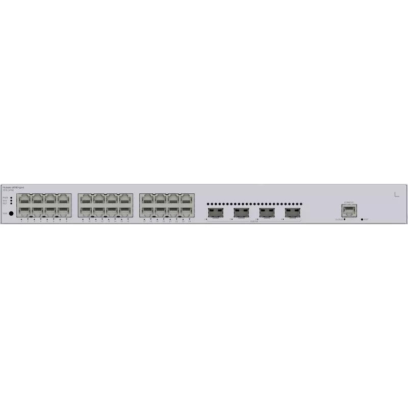 Switch Huawei S310-24T4X Gigabit Ethernet 24 portas 1U cinzento