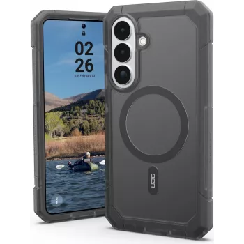UAG Urban Armor Gear Trooper capa com módulo magnético | Samsung Galaxy S26+ | ash (cinzento transparente) | 214517113131 (214517113131)
