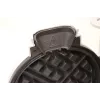 Máquina de waffles Caso WaffleUp 800 W aço inoxidável — 800 W de potência, máquina de waffles elétrica de mesa