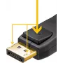 Cabo DisplayPort Goobay 64849 1 m preto (64849)