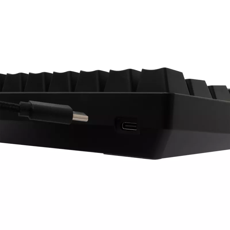 Teclado mecânico White Shark Shinobi-2 Blue Switch preto layout US