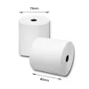 Rolo térmico Qoltec 51892 80 x 80 | 55 g/m² | 10 unid. | sem BPA
