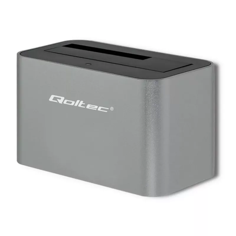 Estação de acoplamento Qoltec 5315 HDD/SSD | 2.5/3.5 SATA | USB 3.0