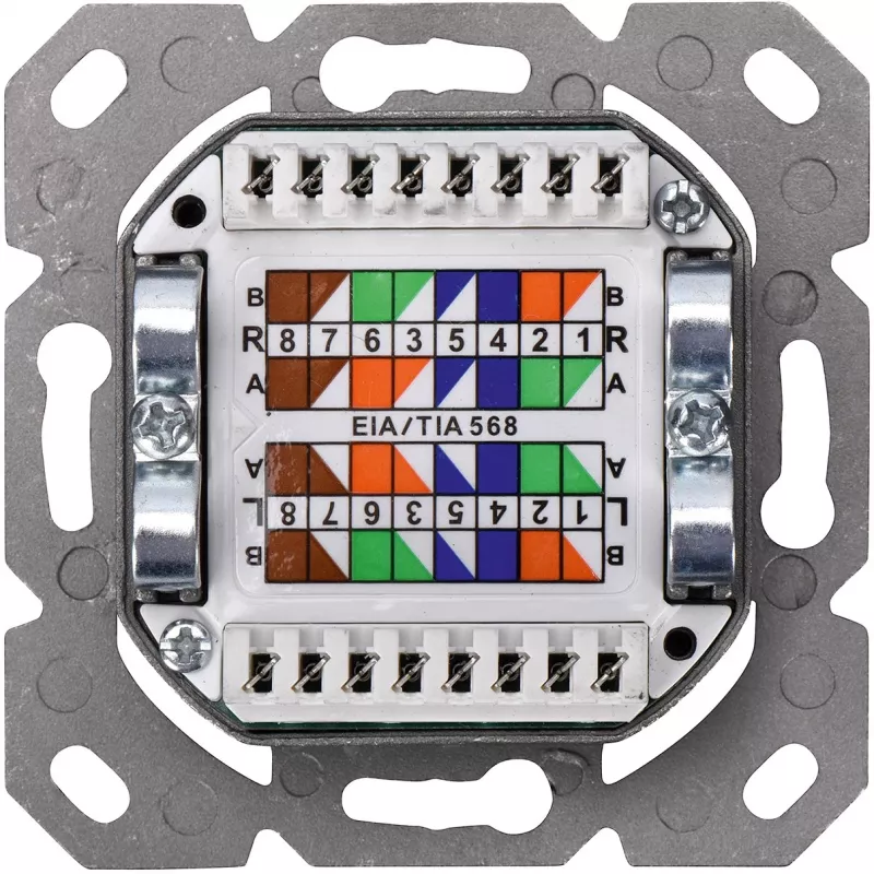 Tomada de parede Digitus CAT 5e DN-9001-N