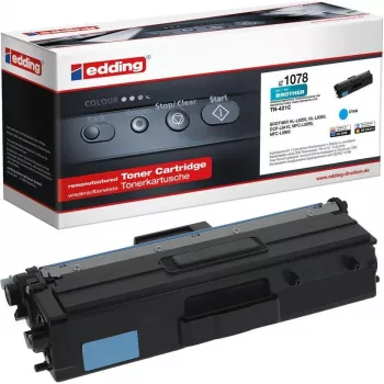 EDD-1078 toner ciano substitui Brother TN-421C – compatível – unidade de toner