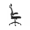 Cadeira gaming Sandberg ErgoFusion Basic assento acolchoado encosto em malha preto