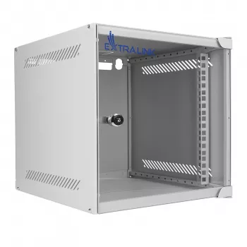 EXTRALINK LITE 6U 10 280X310 Armário de rack de parede cinzento