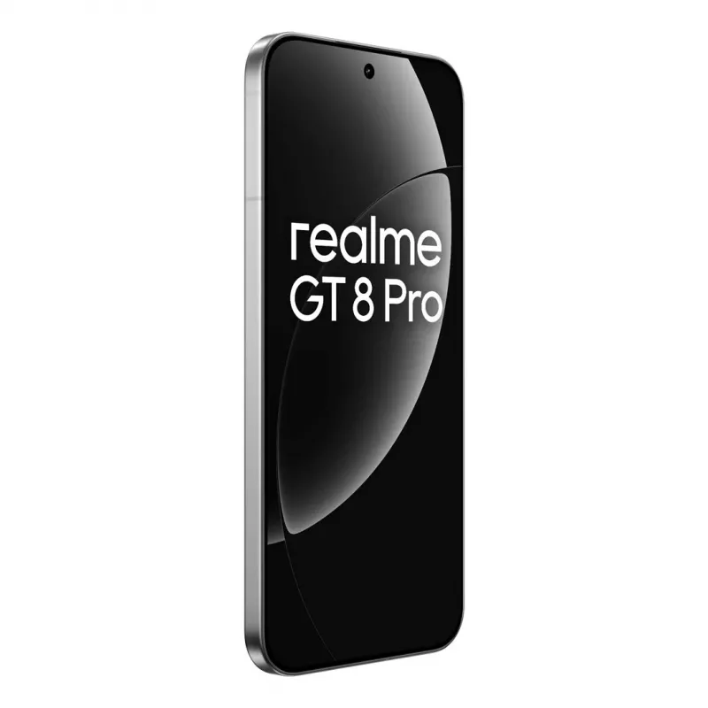 Smartphone REALME GT 8 Pro 5G — 6,79 polegadas AMOLED 3136×1440, Snapdragon 8 Elite, 16 GB RAM, 512 GB, 50/200/50 MP, 7000 mAh, branco