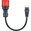 Conjunto de adaptadores go-e para Gemini flex 11 kW, conjunto de 3 peças (preto, 30 cm)