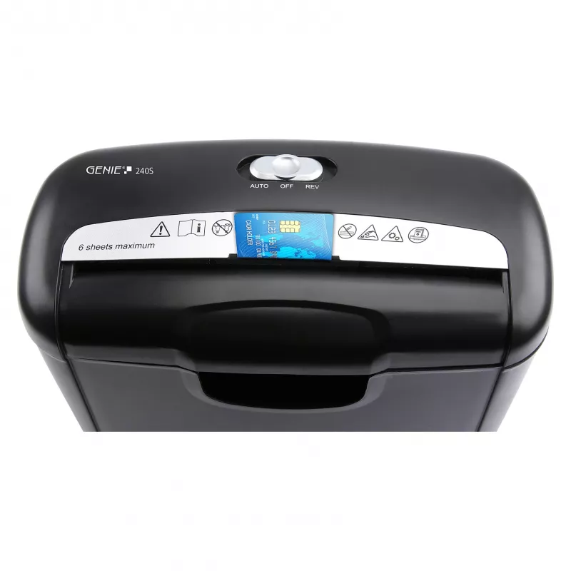 Genie 240 S - Corte em tiras - 6 mm - 12 l - 6 folhas - 72 dB - P-2