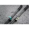 Bastões de caminhada Bayamo Carbon Vario (preto/castanho-claro, 1 par, 105-125cm)