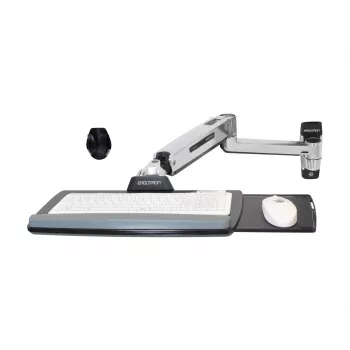 Braço de teclado para montagem na parede Ergotron LX Sit-Stand