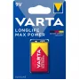 Pilha descartável Varta 9V alcalina
