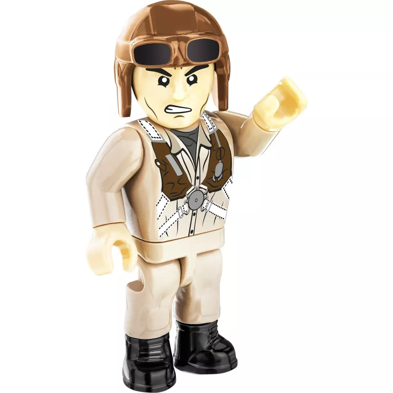 Conjunto de construção Cobi Dewoitine D.520 335 peças Segunda Guerra Mundial