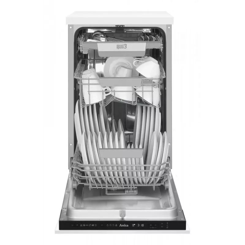 Máquina de lavar loiça de encastrar AMICA 1195338 — 13 conjuntos de louça, classe de eficiência energética C