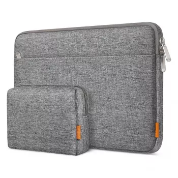 Bolsa sleeve Inateck LB01005 para dispositivos até 33,8 cm (13,3 polegadas), cinzenta