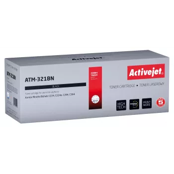 Toner Activejet ATM-321BN (substituto do Konica Minolta TN321K; Supreme; 27 000 páginas; preto)