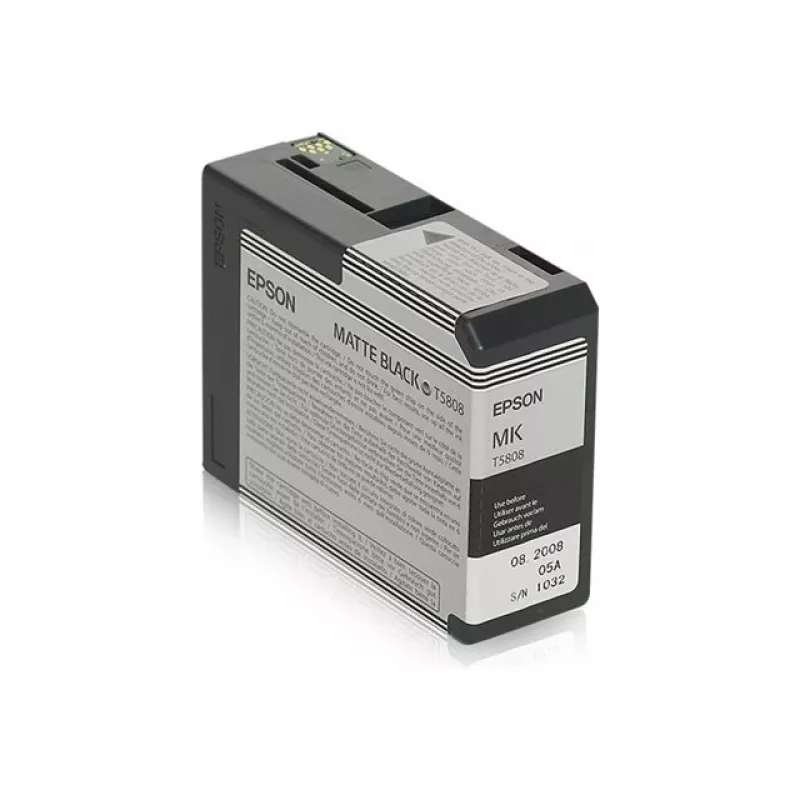 Tinteiro Epson C13T5808 Preto mate — Tinteiro original Epson, preto mate
