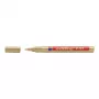 Edding 751 dourado marcador dourado branco 1 mm