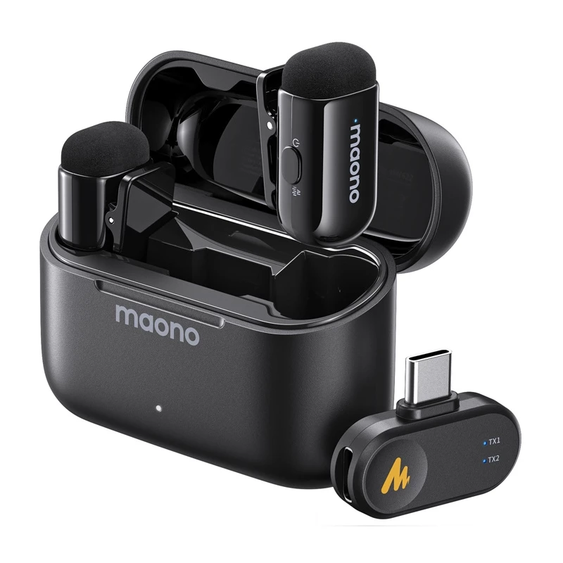 Microfone MAONO WM622 PC2 — alta sensibilidade, baixo ruído para gravações de áudio nítidas