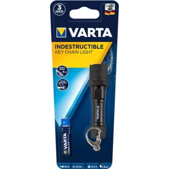 Lanterna de chaveiro Varta 16701 101 421 preto LED resistente a impactos IPX4
